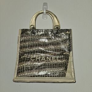 COUTURE PLANET Y2K Recycled Newspaper Vintage Rare Unique Chanel NY Times Bag